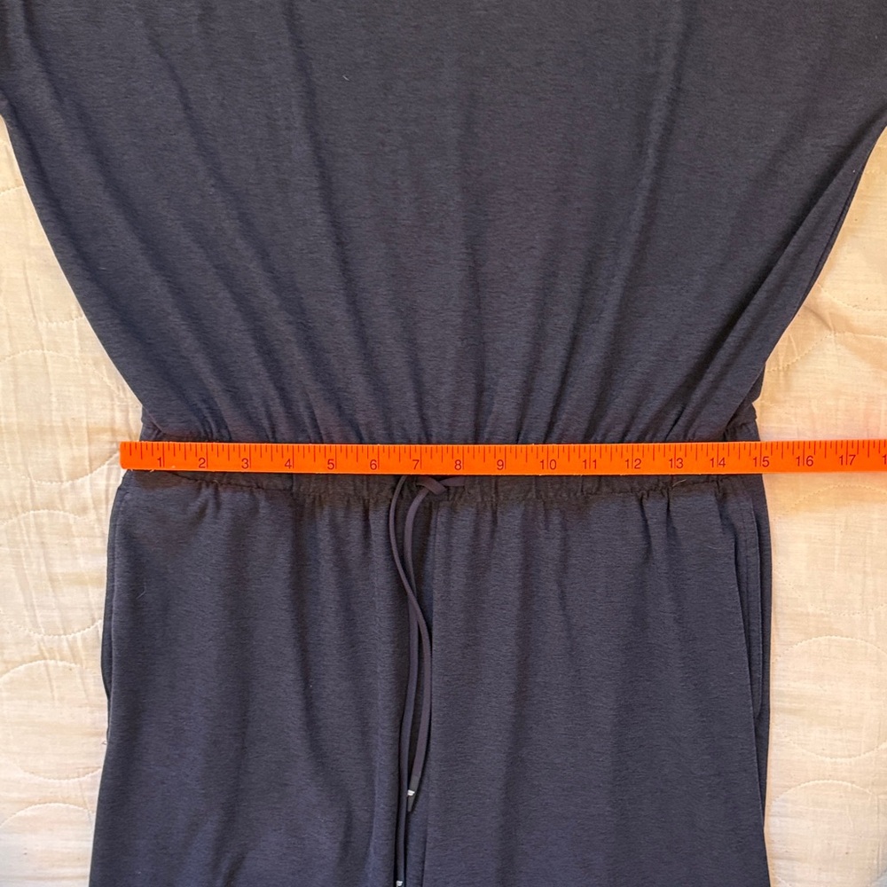 Fabletics Navy Blue Off-Shoulder Jumpsuit - Picture 9 of 14
